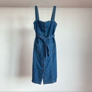 Reformation denim dress